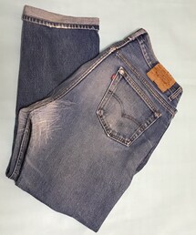 Levi's | リーバイス　Gパンの破れた箇所は、ミシンで、補修しながら、履いております。(デニムパンツ)