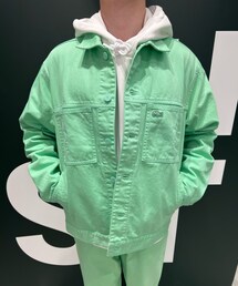 LACOSTE | 11.5oz ボックスカラーデニムジャケット(デニムジャケット)