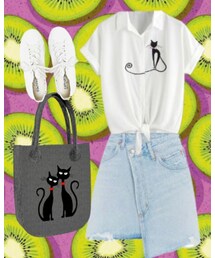 自遊人 | デニムスカート