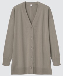 UNIQLO | UVカットVネックロングカーディガン(カーディガン/ボレロ)