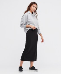 UNIQLO | ストレッチダブルフェイスナロースカート(スカート)
