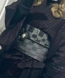 abcd | 帯締め（黒×シルバー）(和装小物)