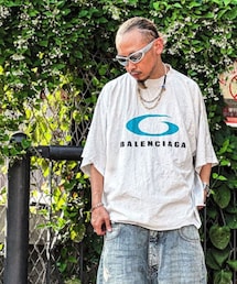 BALENCIAGA | balenciaga 24ss cropped デストロイ加工Tシャツサイズ5(Tシャツ/カットソー)