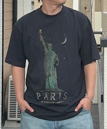 BALENCIAGA | 2024バレンシアガパリスTシャツ　サイズM(Tシャツ/カットソー)