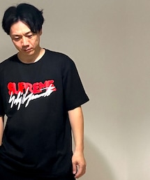 Supreme  | ヨウジヤマモトとシュープリュームのコラボTシャツ(Tシャツ/カットソー)