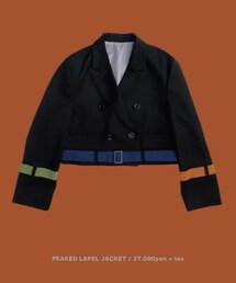 RRR | PEAKED LAPEL JACKET ¥29,700(ジャケット/アウター)
