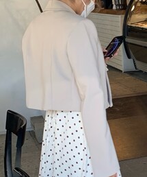 ZARA | ノーカラージャケット