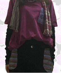 アジアン系のアームカバー | タイダイ柄なんです☺️(アームカバー)