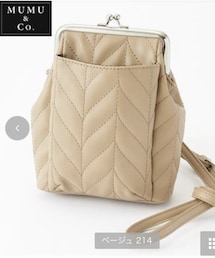 しまむら | ガマグチショルダーバッグ（MUMU） 中薄橙  (346-1963)(ショルダーバッグ)