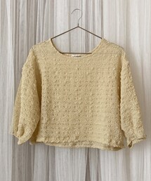 しまむら | シュワシュワJQトップス6  淡薄橙 M (521-7531)(トップス)