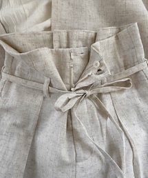 keem | リネン混ハイウエストパンツ/keem(パンツ)