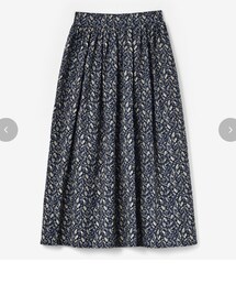 しまむら | SRCプリントギャザ87 ￥2,189 M 中紺 551-0473(スカート)