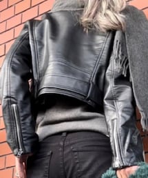 ZARA WOMAN | ライダースジャケット