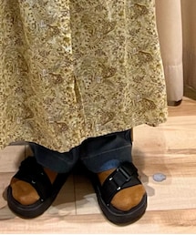 Samansa Mos2 blue | デニムパンツ