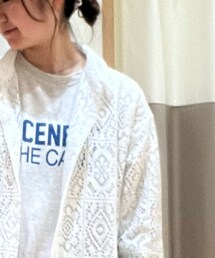 Samansa Mos2 blue | シャツ/ブラウス