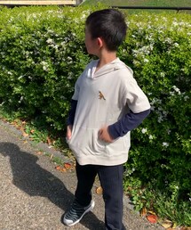 petit main | #春コーデ #petitmain #プティマイン #トップス #パーカー #hoodie #男の子 #小学生 #コーデ(トップス)