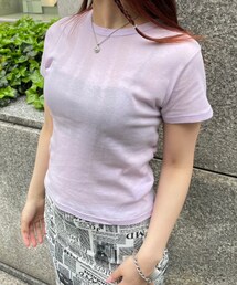 MILLER | 【MILLER/ミラー】 Sheer Crew Tee：シアーTシャツ(Tシャツ/カットソー)
