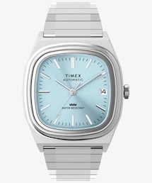 TIMEX | TIMEX 1983 E-Line Automatic ライトブルー TW2Y66700(アナログ腕時計)