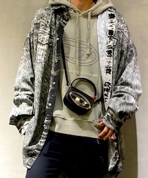 DIESEL | トロンプルイユ(騙し絵)デザインシャツ ¥60500-(シャツ/ブラウス)