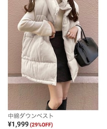 GRL | ダウンベスト