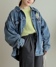 しまむら | Lサイズ(品番: 528-3040)(デニムジャケット)