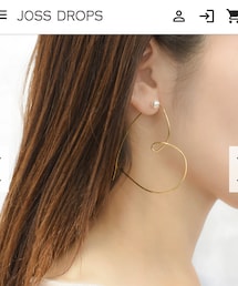 JOSS DROPS | ピアス（両耳用）