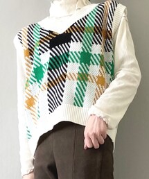SHEIN | SHEIN ニットベスト(ベスト)