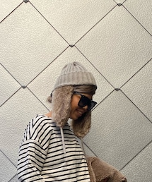 polcadot | ニットキャップ/ビーニー