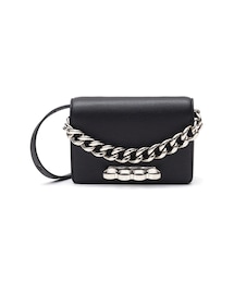 Alexander McQueen | FOUR RING LEATHER CLUTCH(バッグ)