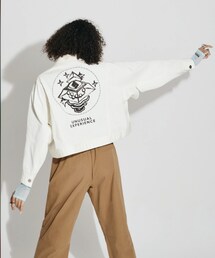 initial | UE back print jacket(ジャケット/アウター)