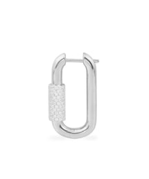 APM Monaco | Mono white chain link earring(イヤリング（片耳用）)