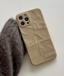 SHEIN | テクスチャースマホケース(スマホケース/カバー)