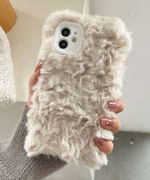 SHEIN | ふわふわスマホケース(スマホケース/カバー)