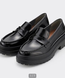 GU | ボリュームソールローファー(ローファー)