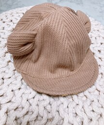 Birthday | 裏地は黄色のチェック柄(キャップ)