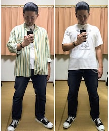 🔸基本コーデ🐷✨ | 🔸パジャマシャツコーデ😎✨★メルカリ出品中‼️(その他)