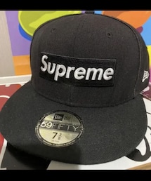 Supreme  | 🔸シュプリーム ボックスロゴ ニューエラキャップ 黒(キャップ)