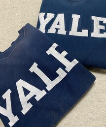 VINTAGE | 🔸80s&90s championリバースィーブ YALE(ネイビー) ★メルカリ出品中‼️(スウェット)