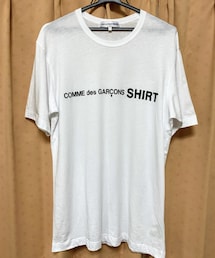 COMME des GARCONS SHIRT | 🔸コムデギャルソンシャツ  ロゴTシャツ(白)(Tシャツ/カットソー)