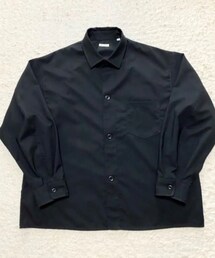 Steven Alan | 🔸スティーブンアラン  ビックシルエットシャツ(黒)  ★メルカリ出品中‼️(シャツ/ブラウス)