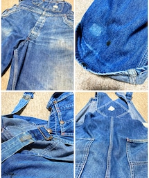 🔸70s BIGMAC👖 | 🔸メルカリ出品中🙋‍♂️ リアルな鉄錆、油じみ、ペンキ、ホツレ、ダメージも最高🙆‍♂️(サロペット/オーバーオール)