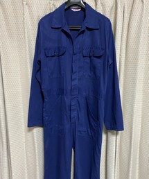 VINTAGE | 🔸フランス製ユーロワーク つなぎ(紺)  ★セットアップメルカリ格安出品中‼️(つなぎ/オールインワン)