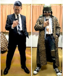 🔸おたっし🐷＆カート😎‼️ | 🔸お仕事、ブラック🐷&カート😎コーデ✨(その他)