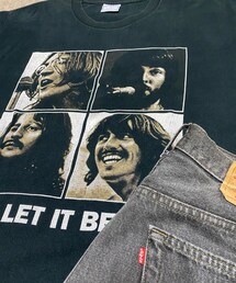 VINTAGE | 🔸90s USA製 リーバイス 501 先染めブラック 33×30(デニムパンツ)