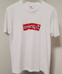 Supreme  | 🔸garçon×supreme ボックスロゴTシャツ L(Tシャツ/カットソー)