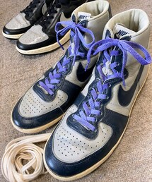 🔸クリーニング、メンテして蘇った👟✨ | 🔸85年Korea製 NIKE ターミネーター(紺×灰) 12 オリジナル(その他)
