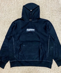 Supreme  | 🔸supreme ボックスロゴパーカー 黒 L(パーカー)
