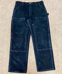 VINTAGE | 🔸90s USA製 カーハート ダブルニー ペインターパンツ 黒 40×30(チノパンツ)