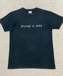 VINTAGE | 🔸grunge is dead(黒)  90sカート着用オリジナル ★メルカリ出品中‼️(Tシャツ/カットソー)