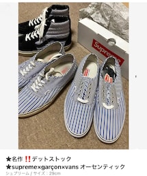 Supreme  | 🔸supreme×garçon×VANS オーセンティック 11(スニーカー)